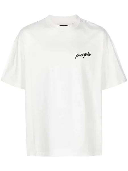 Tricou Purple Brand cu broderie