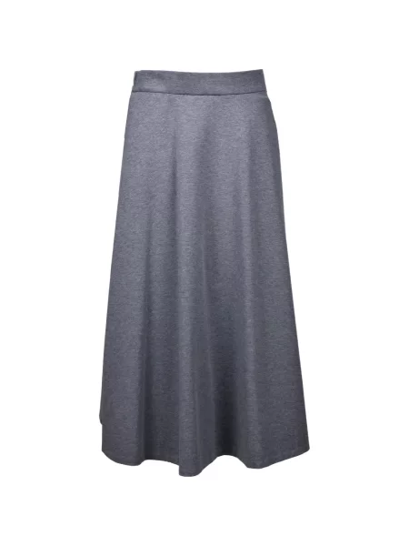 Fustă midi Brunello Cucinelli gri