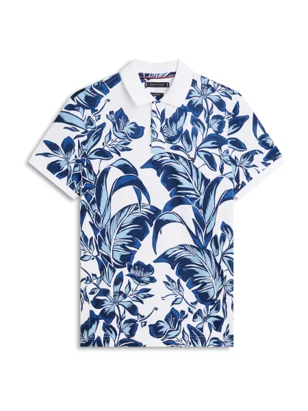 TOMMY HILFIGER Tricou bleumarin / deschis / închis / alb albastru