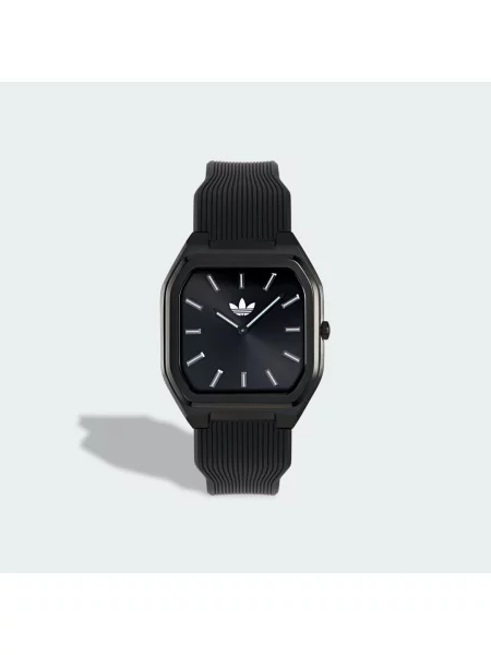 ADIDAS ORIGINALS Analogové hodinky / bílá černá