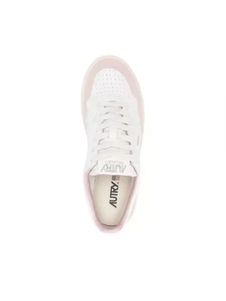 Sneakersy Autry biznesowe białe