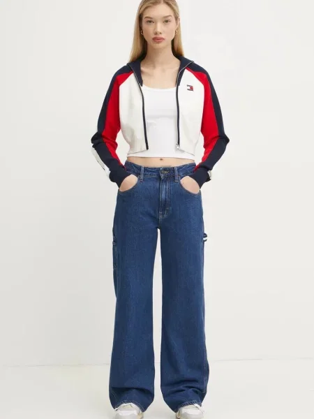 Hollister Co. Majica z dolgimi rokavi bež