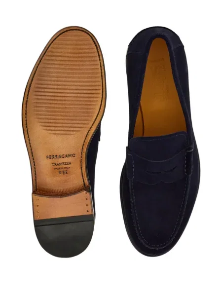 Pantofi loafer Ferragamo albastru