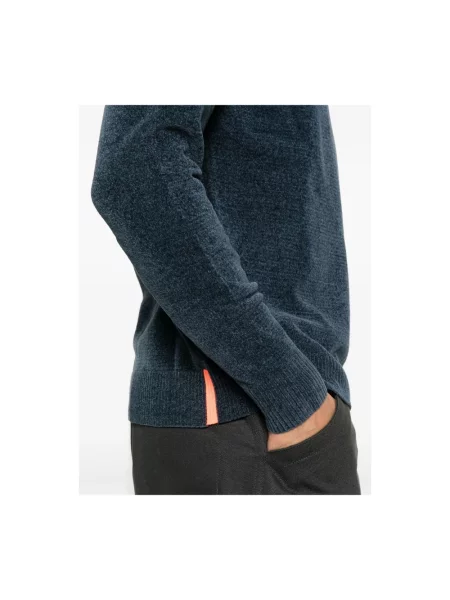 Sweter Rrd niebieski
