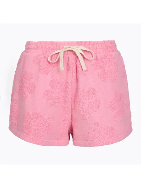 Pantaloni scurți pentru femei Rip Curl Paradise Terry Beach Short pink roz