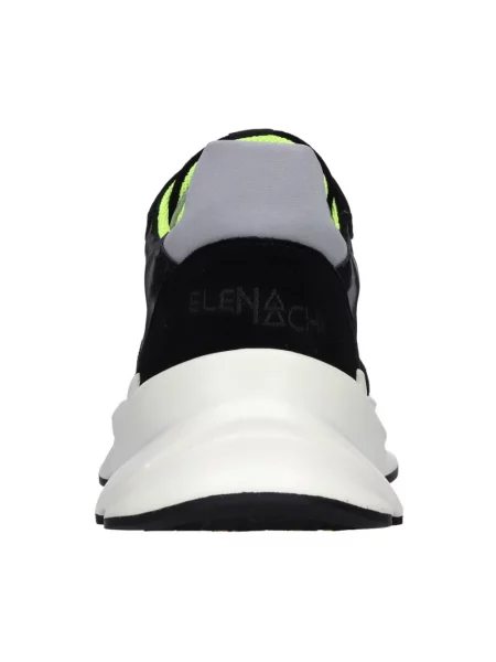 Sneakersy Elena Iachi skórzane czarne