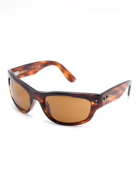 Ochelari de soare Ray-ban maro