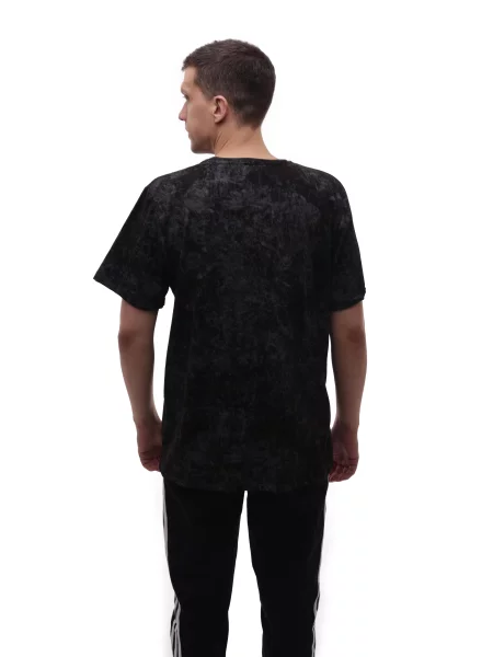 Футболка STREAM віскоза/поліестер чорний