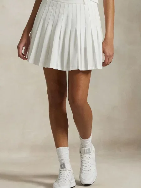 Polo Ralph Lauren fustă Wimbledon Collection alb