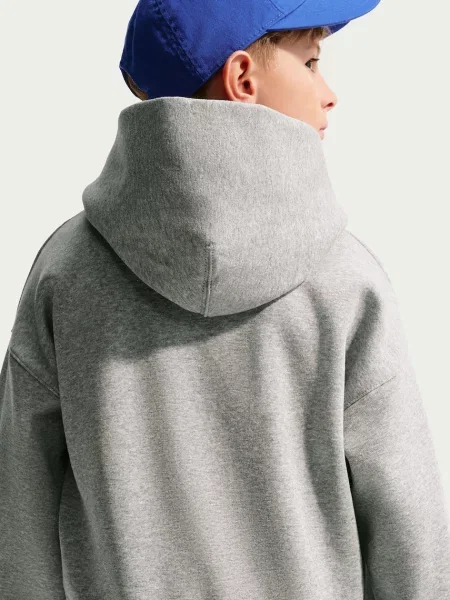 Nike кофта з капюшоном дитяча з бавовною Sportswear Club Fleece