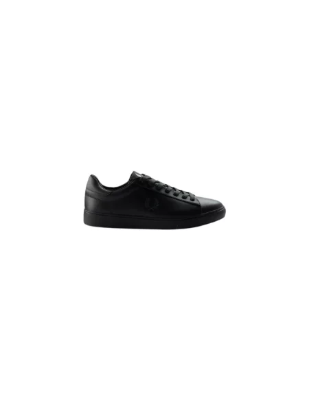 Sneakersy Fred Perry skórzane czarne