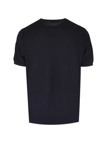 Tricou Corneliani tricotate albastru