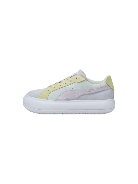 Pantofi Puma din piele de căprioară albastru