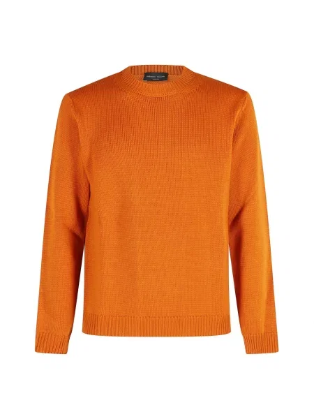 Sweter Roberto Collina biały