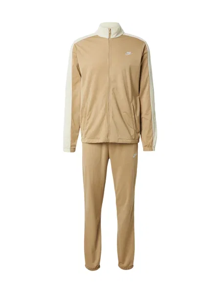 Nike Sportswear Trening CLUB bej / bej deschis alb