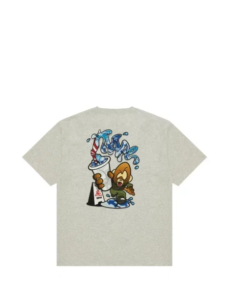 Тениска Aape By *a Bathing Ape® с принт сиво