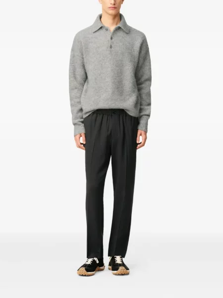 Pantaloni Ami Paris negru