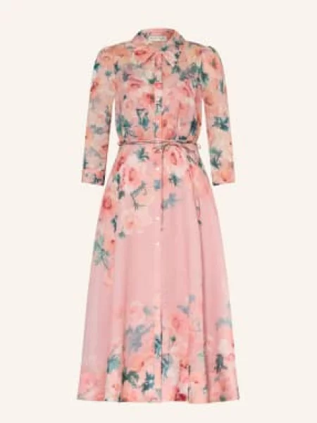 Phase Eight Sukienka Koszulowa Anabella Z Rękawami rosa zielona