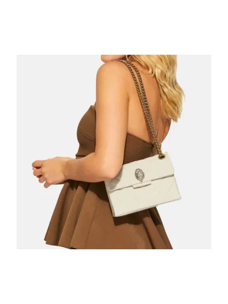 Kurt Geiger De piele geantă pe umăr MINI KENSINGTON bej