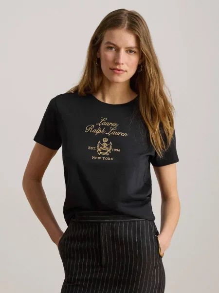 LAUREN RALPH LAUREN Póló Azariel fekete