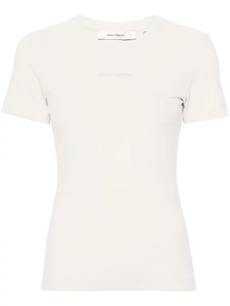 Tricou Daily Paper cu broderie