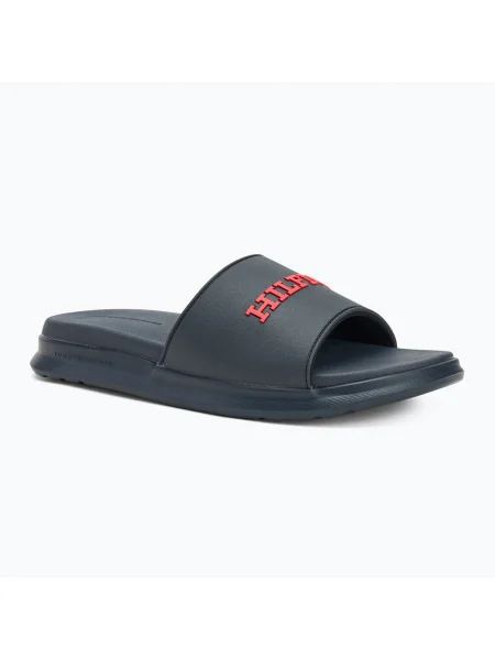 Мъжки чехли Tommy Hilfiger Dual Density Pool Slide desert sky синьо