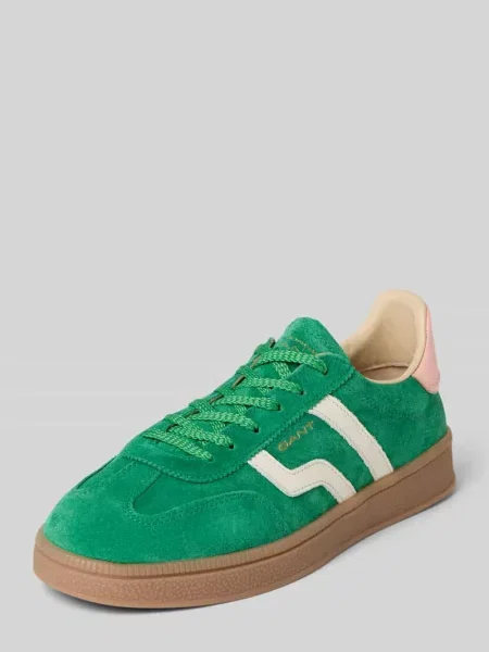 Sneakersy ze skóry naturalnej model ‘Cuzima’ Gant zielone