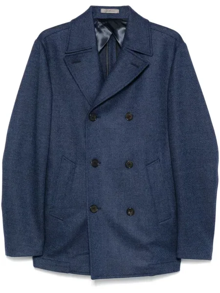 Palton Corneliani cu dungi albastru