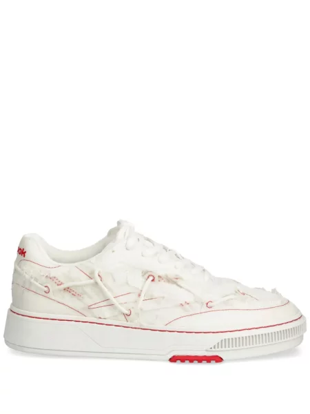 Šněrovací krajkové tenisky Reebok Ltd bílé