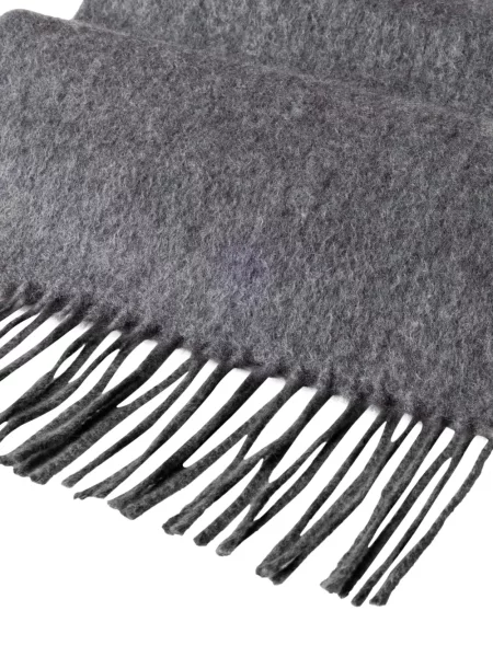 Fular Hackett London cu franjuri gri