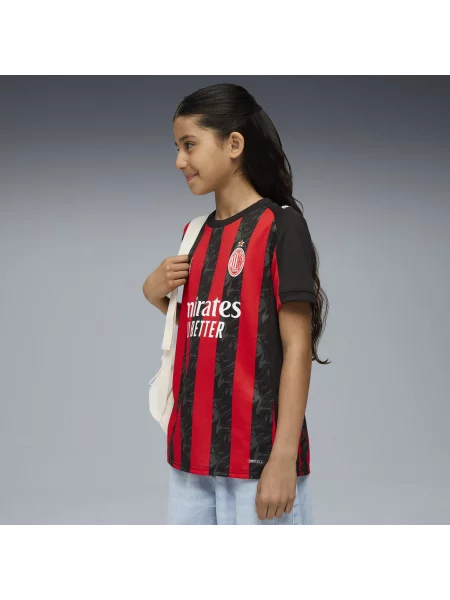 PUMA Młodzieżowa domowa koszulka AC Milan Odzież czerwony
