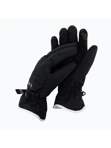 Olcsóbban. Női snowboard kesztyű ROXY Jetty Solid true black. Méret: XL fekete