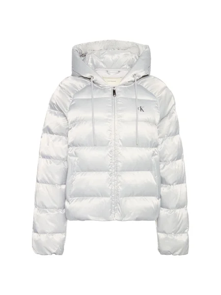 Geacă de blugi Calvin Klein Jeans gri