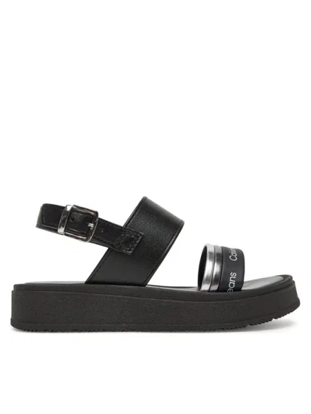 Calvin Klein Jeans Sandale M negru