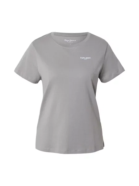 Pepe Jeans Tricou albastru deschis portocaliu gri