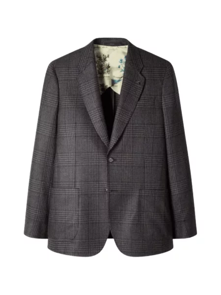 Sacou Paul Smith de lână albastru