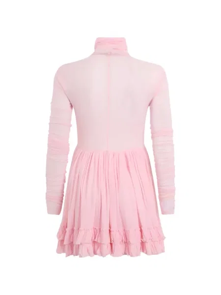 Rochie mini Philosophy Di Lorenzo Serafini cu volane roz