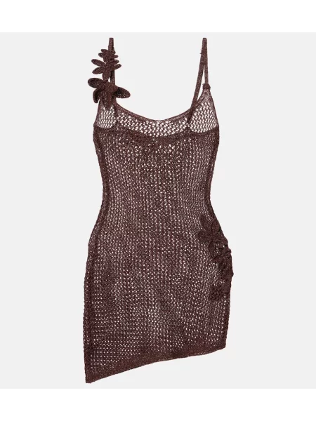 Rochie Bananhot tricotate maro