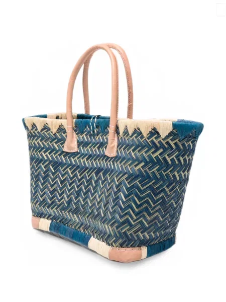 Geantă shopper The Nina Studio albastru