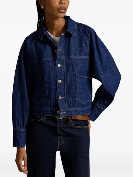 Велурени бягане с яка чорапи Polo Ralph Lauren синьо