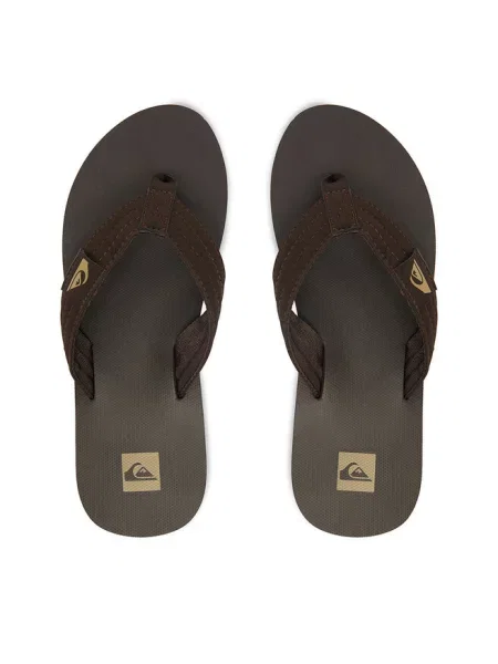 Japonki Quiksilver brązowe