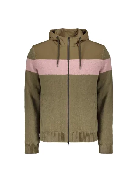 Dzianinowy sweter Herno zielony