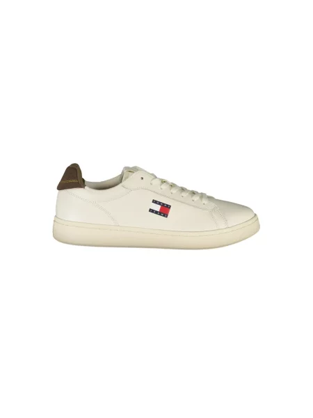 Sneakersy Tommy Hilfiger skórzane białe
