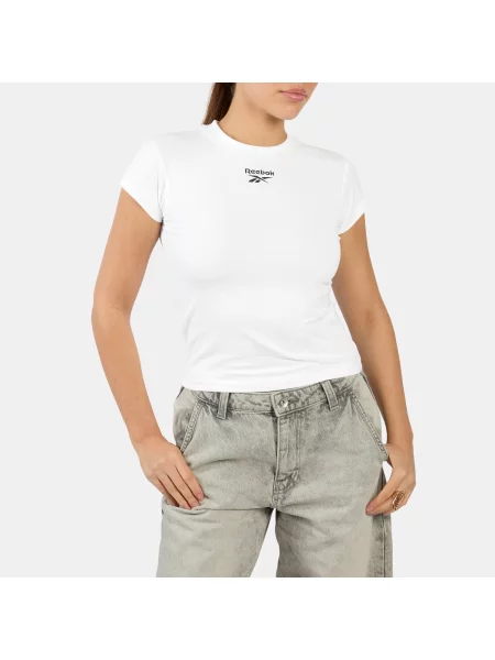 Reebok koszulka ID Cap Sleeveunisex White Size: XS biała