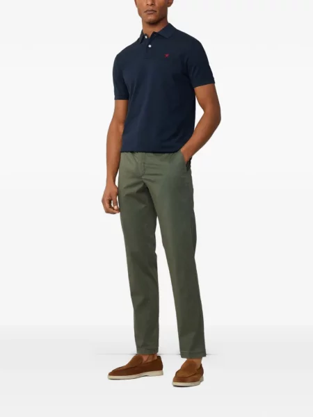 Polo Hackett με κέντημα μπλε