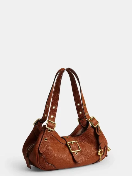 Кожаная сумка Coach