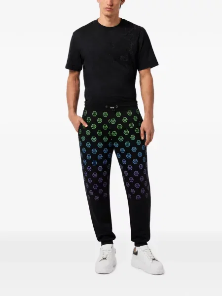 Pantaloni de jogging Philipp Plein alergare negru