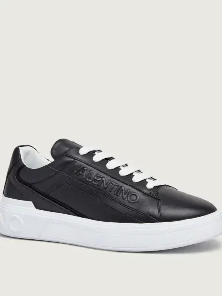 Valentino Teniși din piele REY negru