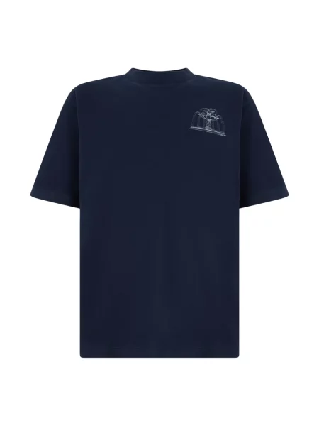 Drôle de Monsieur T-shirt Fountain niebieska