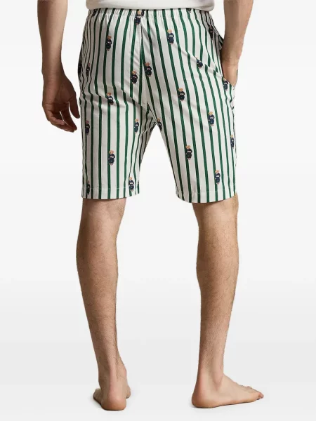 Gulerat pulover Polo Ralph Lauren cu autograf alergare verde